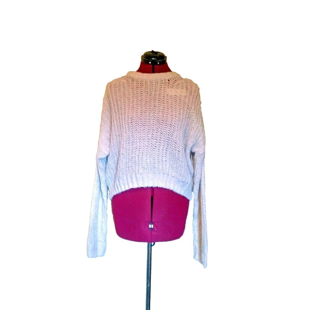 SOCIALITE Women’s Sweater Size Small Gray Pullover Long Sleeve Soft Knit Top